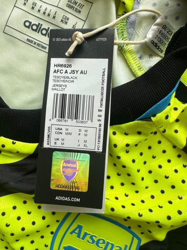 IMG_2206 Camiseta Arsenal Suplente 2023-2024 Versión de Jugador