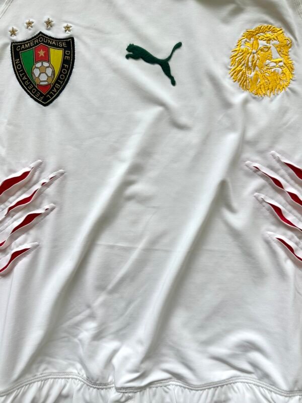 IMG_2315 Camiseta de Camerún Tercera Equipación 2004-2006 Una sola Pieza. Version Jugador