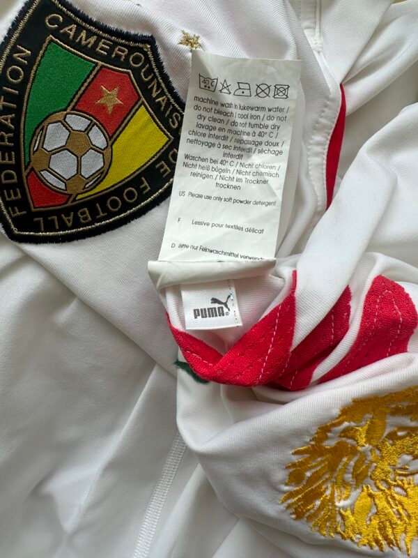 IMG_2327 Camiseta de Camerún Tercera Equipación 2004-2006 Una sola Pieza. Version Jugador